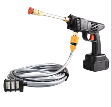 Portable Wireless High-Pressure Car Wash Machine with Foam Spray Gun and Lithium Battery