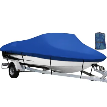 Factory Produced Waterproof Ship Covers with Fastening Straps for V-Shaped Storage