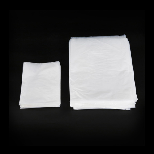 Cheap Disposable Plastic Garbage Bag with customized logo in white color for Trash Can