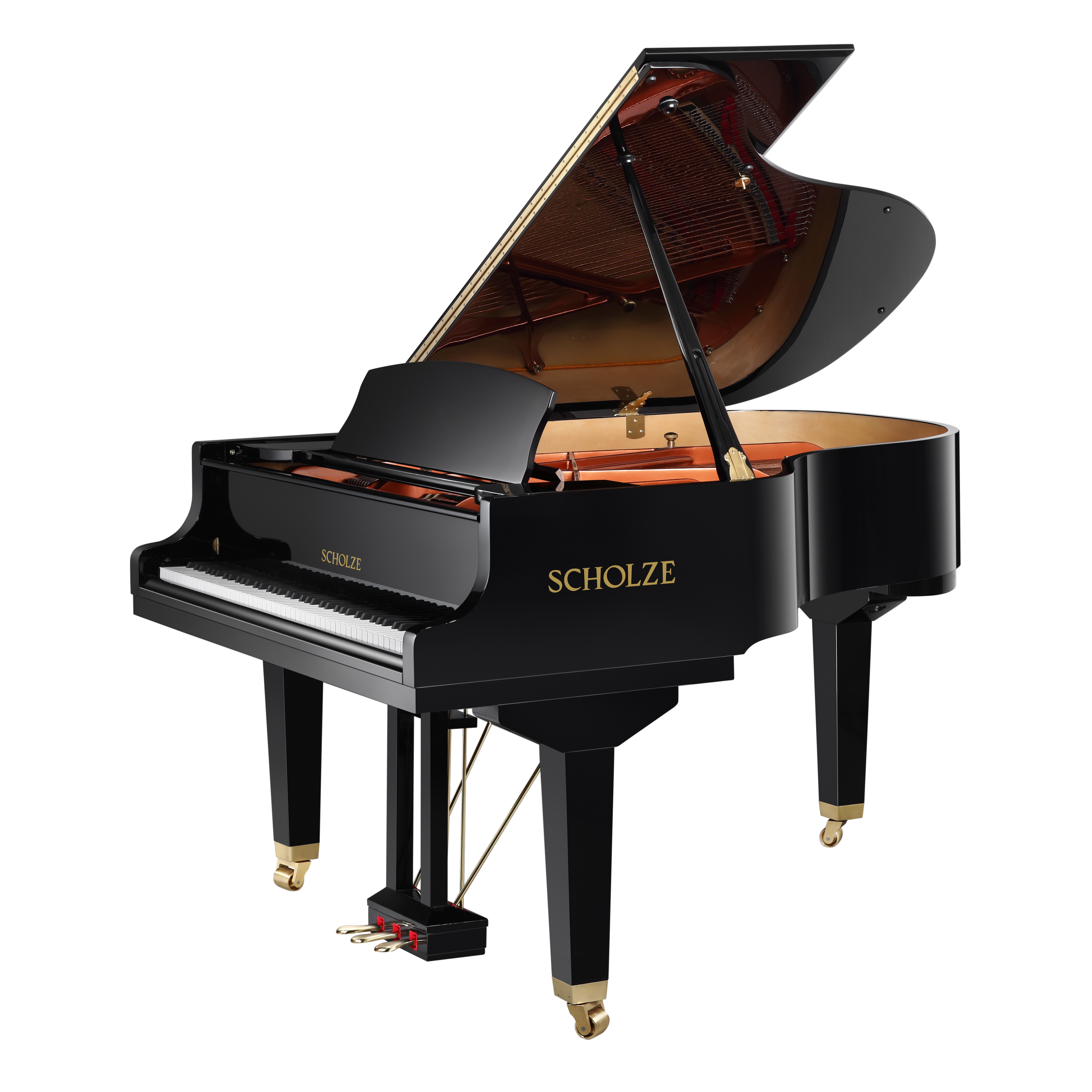 Petrof · Scholze NS-181 Grand Piano Black Polished 1810 см Еўрапейскі петроф майстэрства Прафесійная акустычная фартэпіяна