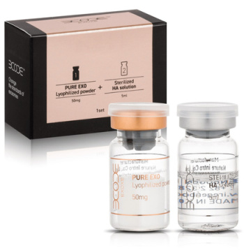 Exoxe Exosome Skin Booster Stem Cell Haire Xosome Powder 50mg +5ml Skin Booster Cell