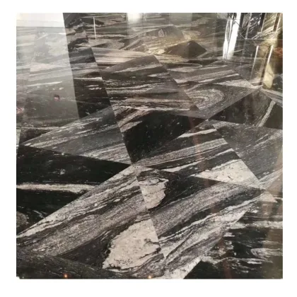 Cosmic Black Granite Slabs: Brazilian Exotic Black Granite for Countertop Sales