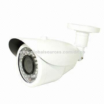CCTV CMOS Camera, 1/3'' Mega Pixel Sensor, 1,000TVL, IR-Cut, IP66