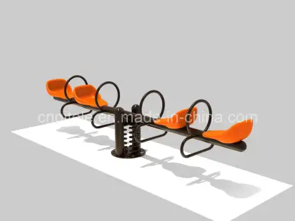 Children Outdoor Four Seat Seesaw (PO-27209)