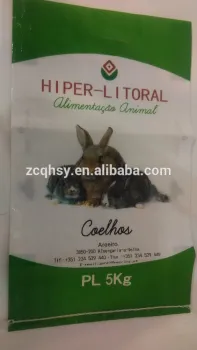 PP woven chicken feed,dog feed,rabbit ,horse feed bag ,cow ,cat animal feed packaging bag 20kg 22kg with liner