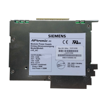 Siemens Power Supply A5E31006890-K8/K9/KA CV5_DC 24V150W