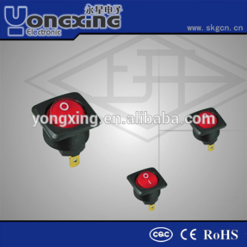KCD8 20mm led 24v rocker switch