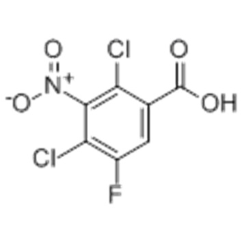 2,4-дихлор-5-фтор-3-нитробензойная кислота CAS 106809-14-7