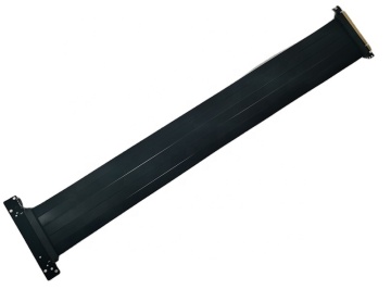 PCI-E 4.0 60cm 90 Degree PCIe Gen 4 16x Riser Cable - Shielded Extender for Graphics Card