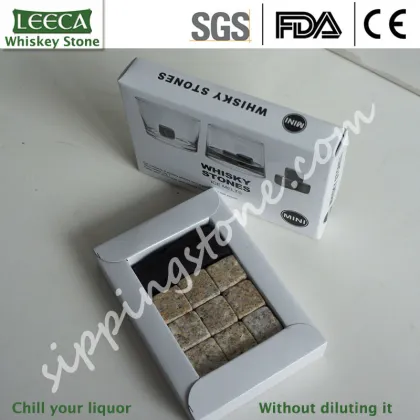 Yellow granite whiskey stone wine ice cube