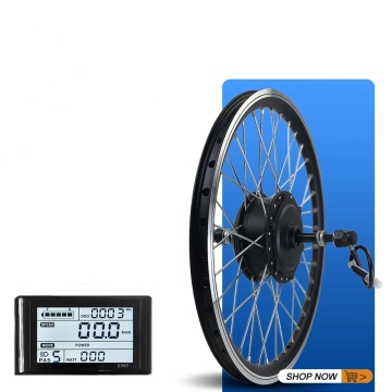 36V-48V 250W-500W Brushless Rear Hub Motor Kit for Electric Bikes and Scooters