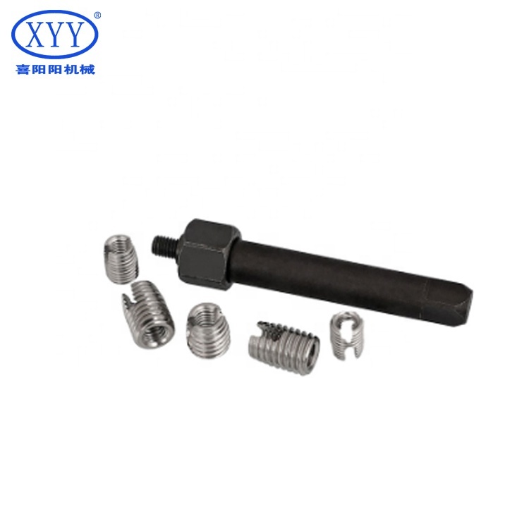M2.5-M4 Slotted Wood and Carbon Steel Wire Thread Insert Plain Zinc Tapping Screws Metric System Packaged in Carton