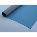 Lona de PVC durável e cinza azul