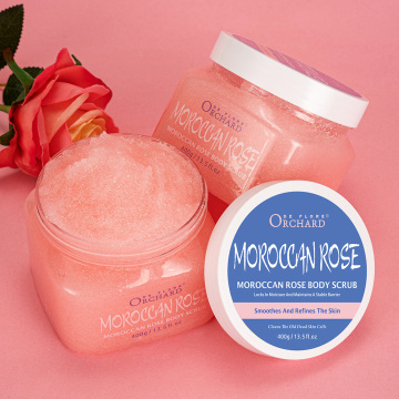 Customized Natural Rose Oil Body Scrub for Smooth Skin