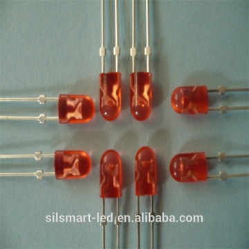 5mm red oval LED diode for LED display screen/indicator