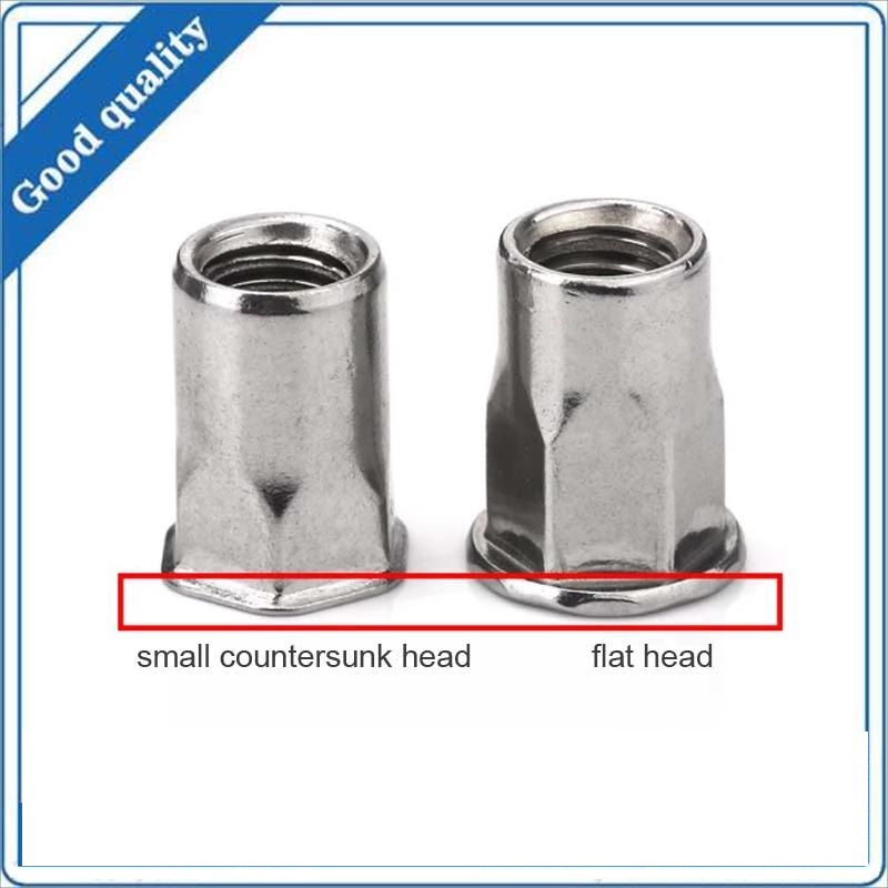 Hex Flat Head Counsterunk Head Binding Rivet Tuerca