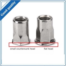 Hex Flat Head Counterunk Head Binding Nietmutter