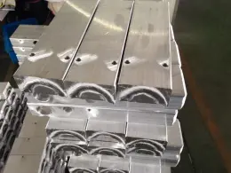 Aluminium U-Profile Extruded Tank for Heat Exchanger