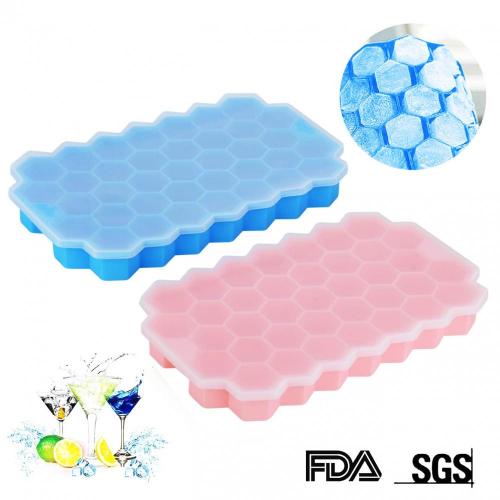 Bandejas do cubo de gelo do silicone do produto comestível