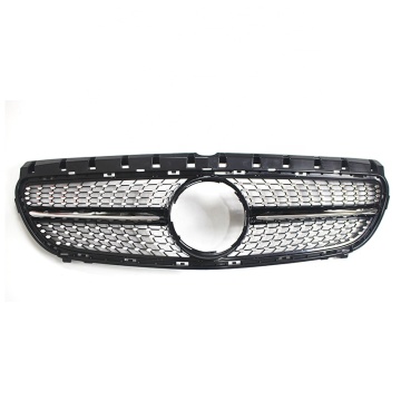 Black diamond grill for Mercedes Benz B CLASS W246 15-18 grille