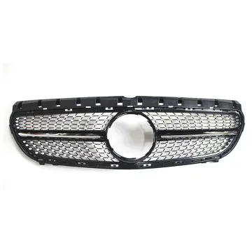 Black diamond grill for Mercedes Benz B CLASS W246 15-18 grille