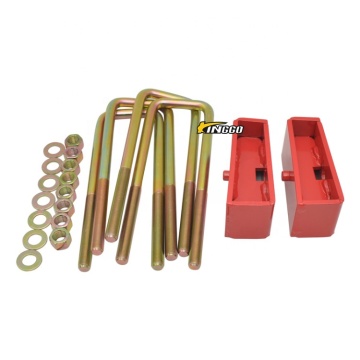 Steel Rear Suspension Tapered Block Lift Kit for Hilux 05+ Pickup Truck