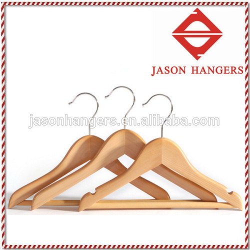 F6614-C Garment usage wooden baby clothing hangers