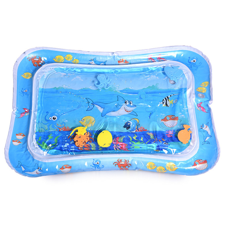 Shark Printing Water Mat Blow Up Play Mats 4