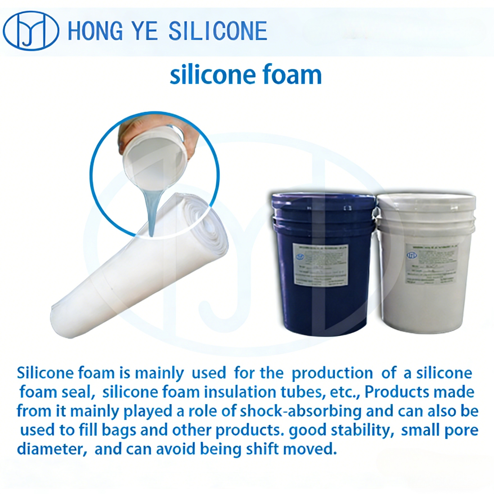 foamed silicone