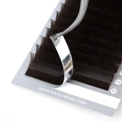 Wholesale Cashmere Matte Black Russian Volume and Individual Eyelash Extensions