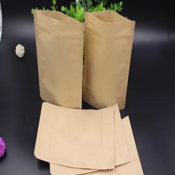 Kraft Paper Square Bottom Bag