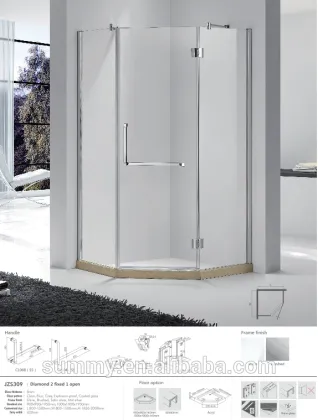 China Bathroom Free standing shower enclosure , simple shower room for home