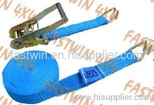 Blue Double J Hooks Tie Down 