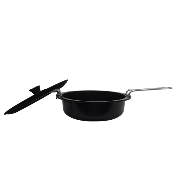 Black Metal Buffet Food Warmer for Outdoor Soup Making