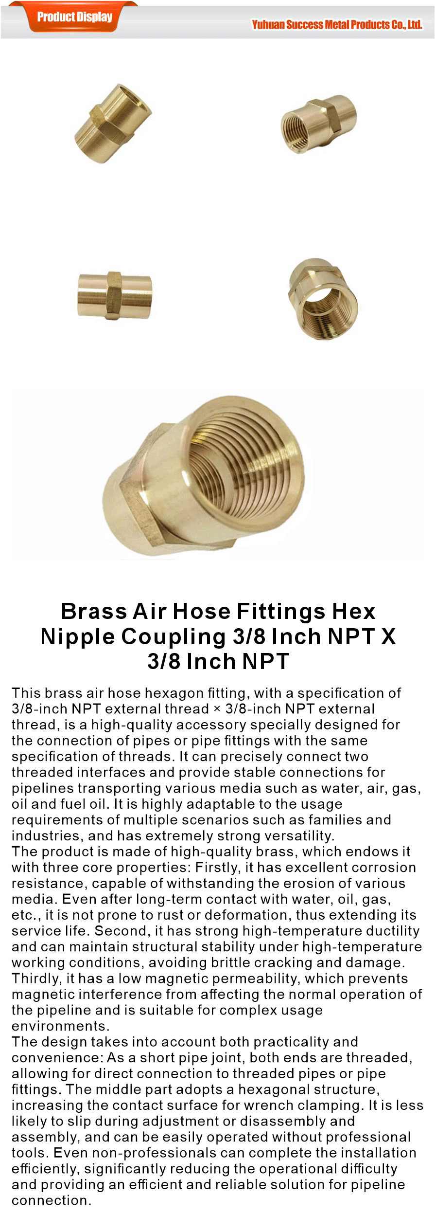 Brass fittings-xiangqing1-SKSS018