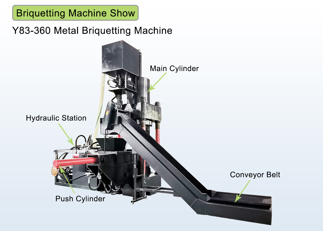 metal briquetting machine