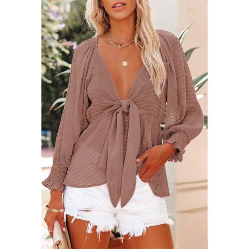 Sommertops Sexy Deep Vneck Shirts