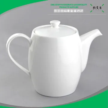hotel bar ceramic tea and coffee pot