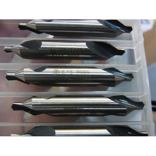 Fully Ground Straight Flutes HSS Center Drill Bit