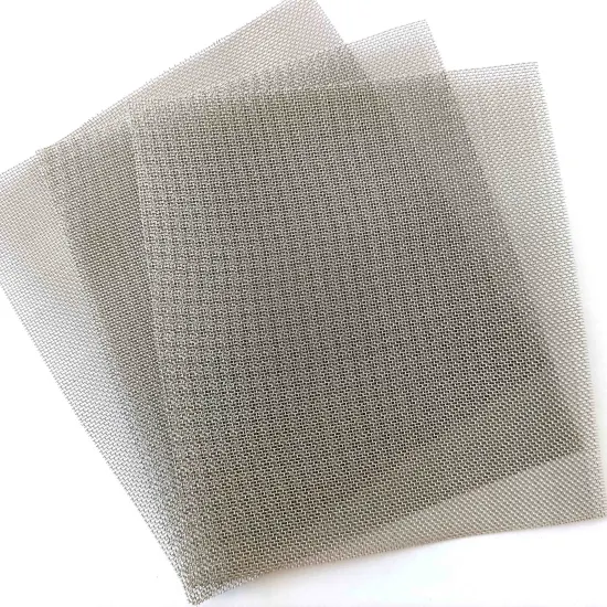 Stainless Steel Weave Wire Screen Mesh in 304, 316, and Various Mesh Counts