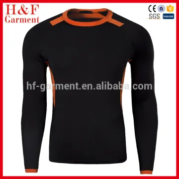 Custom logo man slim fit long sleeve t shirt for excursion