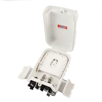 Waterproof FTTH Optical Fiber Distribution Splitter Box Compatible with HUAWEI Connectors