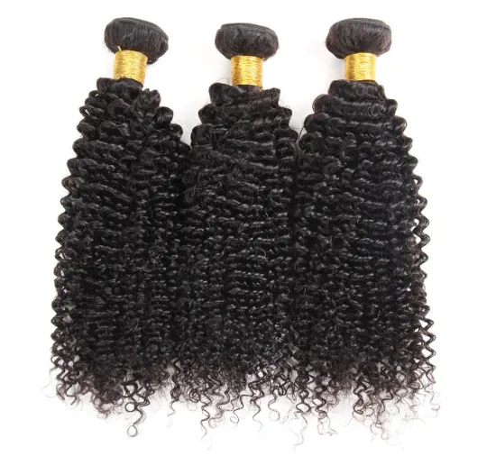 Wholesale 100 Percent Real Remy Virgin Human Hair Weave Grade 8A Mongolian Kinky Curly Hair