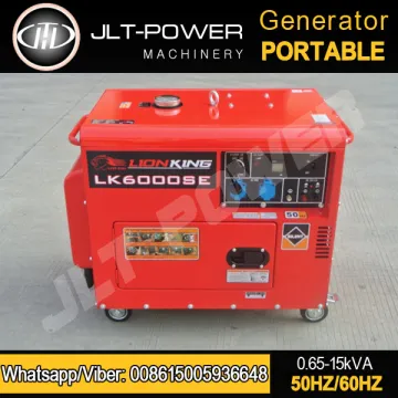 JLT POWER electric generator 5kw diesel generator silent type