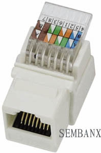 Cat5e 8p8c Unshielded Tooless Keystone Jack 