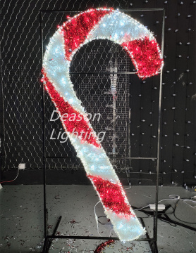 Christmas Candy Cane Lights: Decorations and Ideas