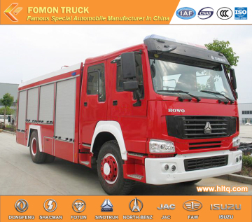 Sinotruk 4x2 8000L Water Fire-Extinguishing Truck
