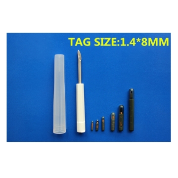 RFID replacement needle with microchip FDX-B 1.4*8mm ISO11784/785 animal injector