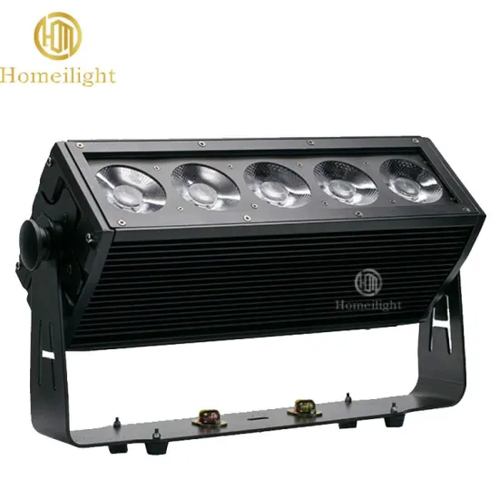 Homei 5pcs 20W RGB 3in1 Stage Light - DJ Bar Outdoor LED Wall Washer Light