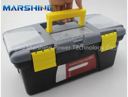 Portable Plastic Small Tool Case with Small Parts